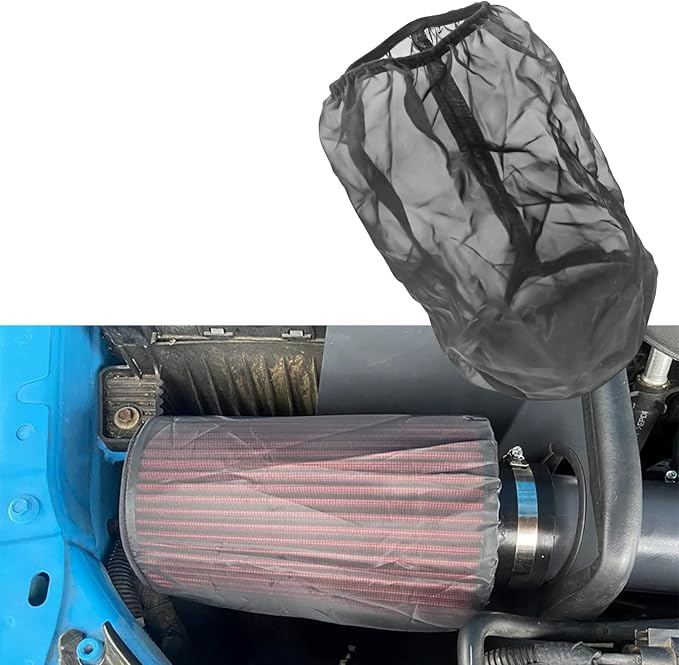 Cold Air Intake Filter Cover, Thickened Dust-proof Water-proof Motorcycle by Unknown