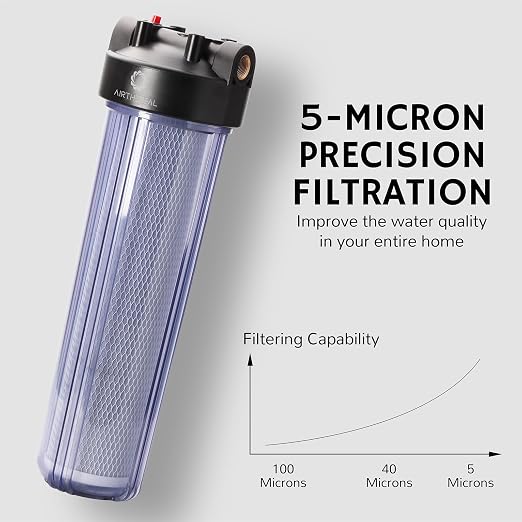 Airthereal Whole House Water Filter Housing, Sediment Filters - Image 9