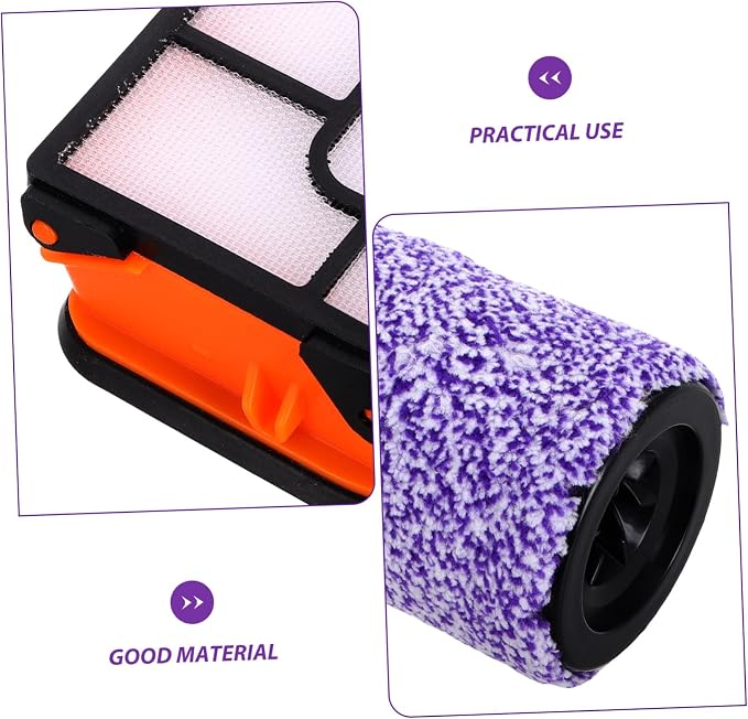 Shark Floor Scrubber Accessory Replacement Filter Brush Roller - Image 8