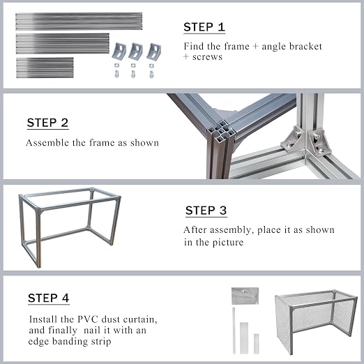 FFU HEPA H14 Filter Laminar Flow Hood Clean Bench Bracket, Use - Image 6