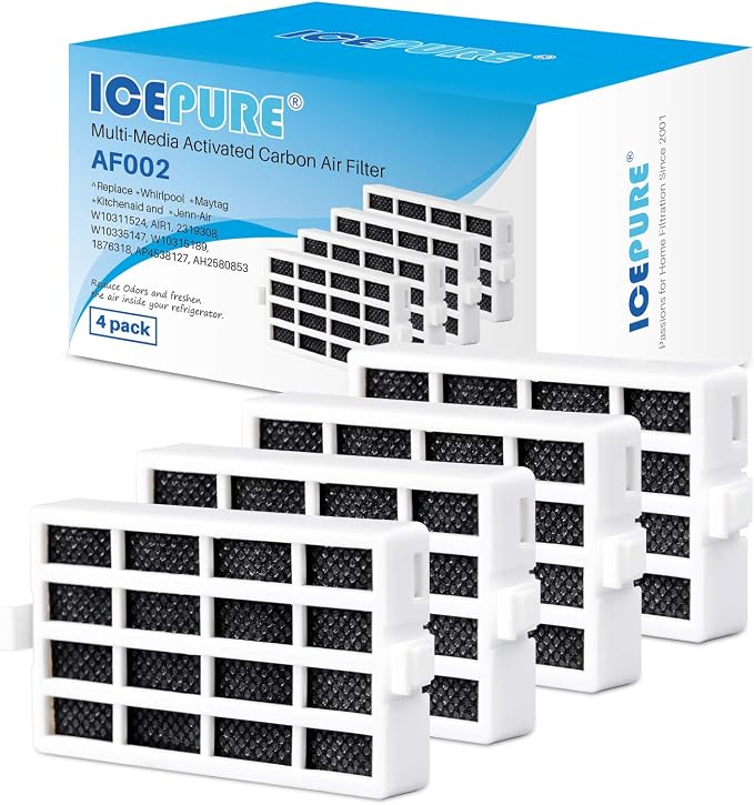 ICEPURE W10311524 Refrigerator Air Filter Replacement by ICEPURE