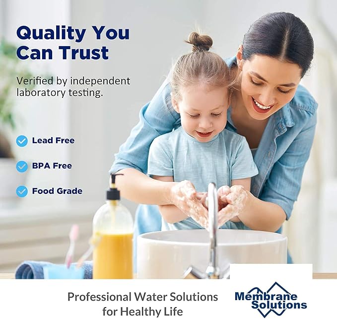 Membrane Solutions 10 Micron Sediment Water Filter Replacement Polypropylene - Image 8
