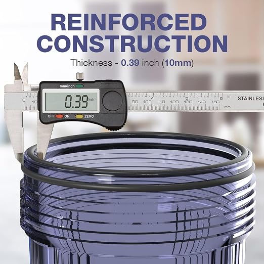 SimPure Whole House Water Big Filter Housing, Sediment Water Filter System - Image 3