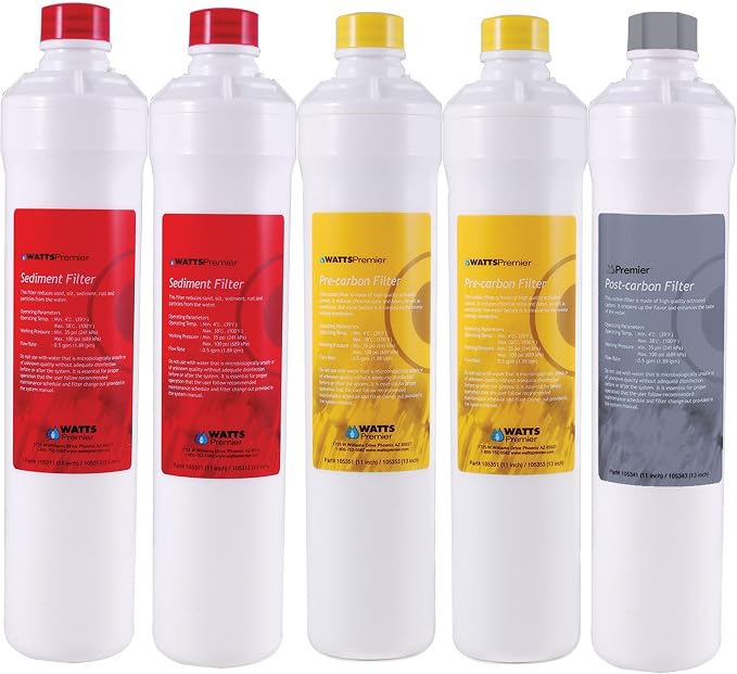 Watts Premier Annual RO Pure Plus 5-Pack Filtration Kit by WattsPremier