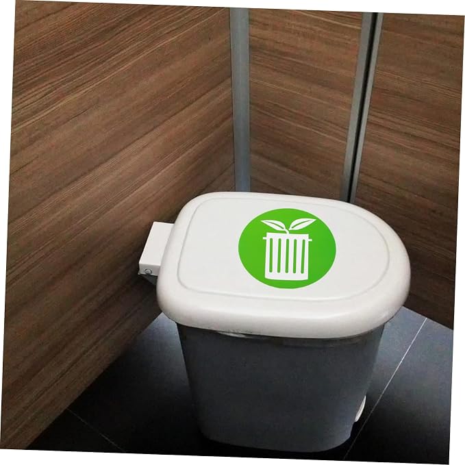 12pcs Waste Sorting Stickers Trash Can Recycling Decals Self-Adhesive Labels - Image 7