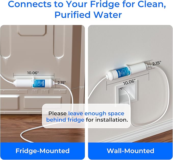 Waterdrop Inline Water Filter for Refrigerator and Ice Maker, 1 Year NSF - Image 5