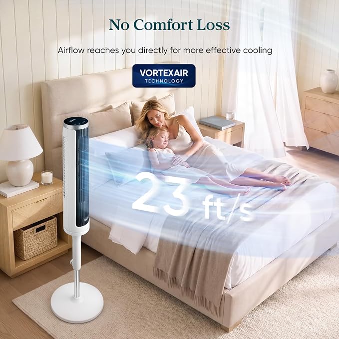 LEVOIT Tower Fan for Bedroom, Standing Fan - Image 4