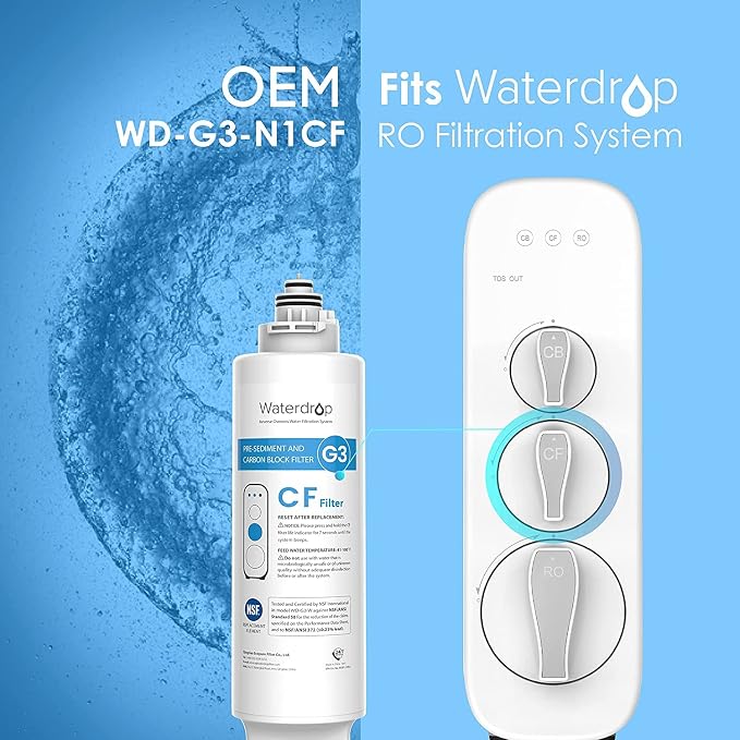 Waterdrop G3-N1CF Filter, Replacement - Image 5