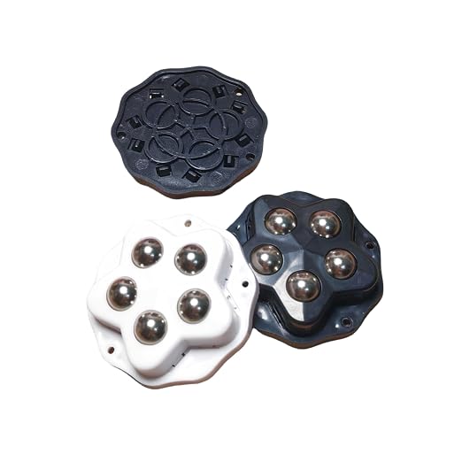 Metal Ball casters, Furniture Sliding 360 Degree Swivel Wheels, Load-Bearing - Image 4