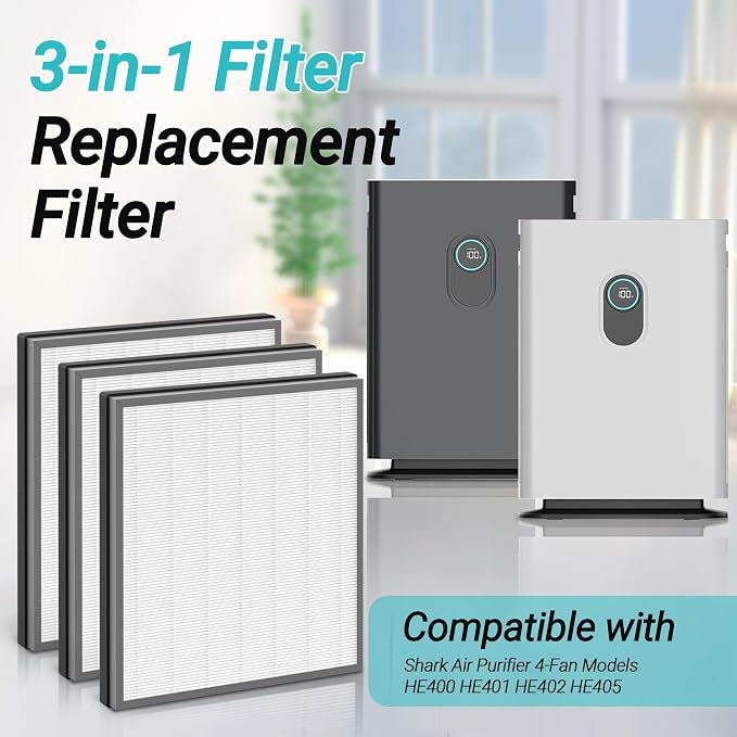 3 Packs HE402 Replacement Filter - Image 2