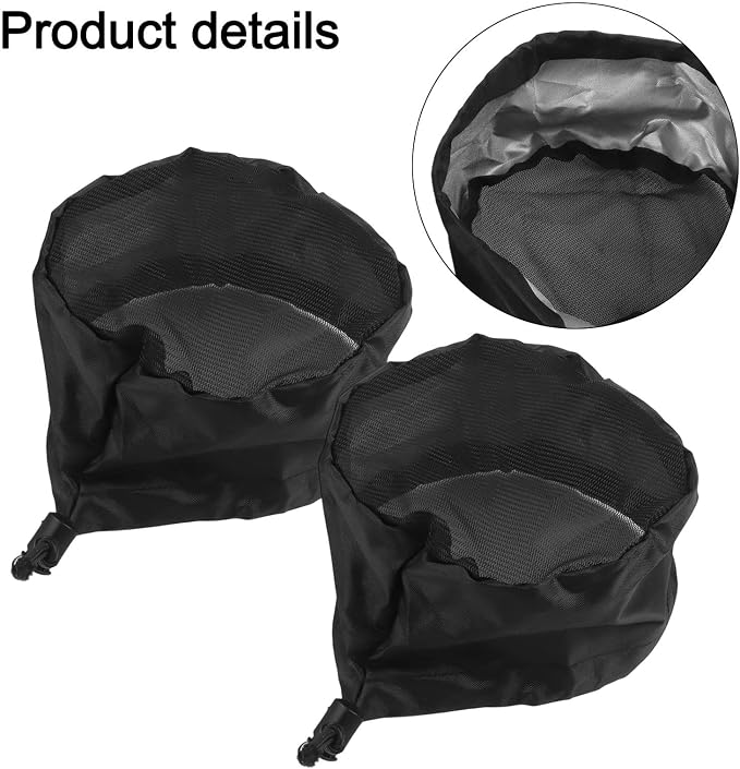2 Pack Grow Tent Vent Duct Filter Covers - Image 7