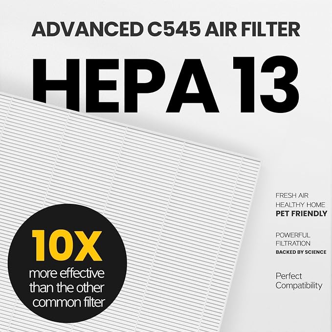 4 Pack C545 Replacement Filter Compatible - Image 6