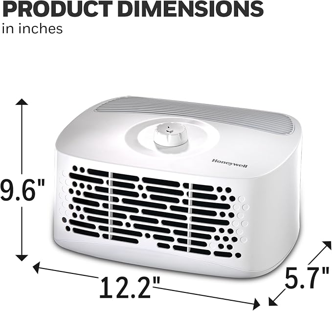 Honeywell Air Purifier for Home, 465 Ft² in 1 hour, Dual Action Filter - Image 9