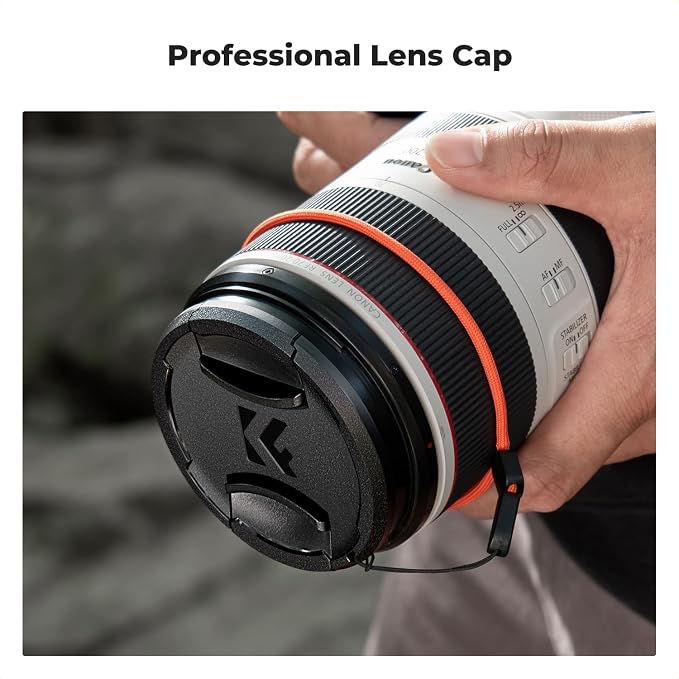 K&F CONCEPT 40.5mm Black Diffusion 1/4 Filter + Lens Cap, Mist Cinematic Effect - Image 6