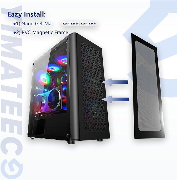Dust Filter PC 360mm x 120 mm Magnetic Fan Dust Mesh Filter - Image 2