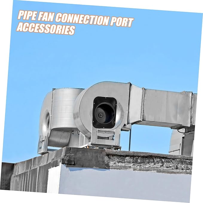 Uonlytech Air Vent Duct Connector Flange Hood Nozzle - Image 4