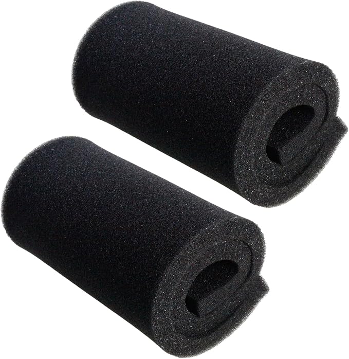 AQUANEAT 2 Pack Aquarium Bio Sponge Filter Media Pad Cut-to-Size Open Cell Foam by Aquaneat