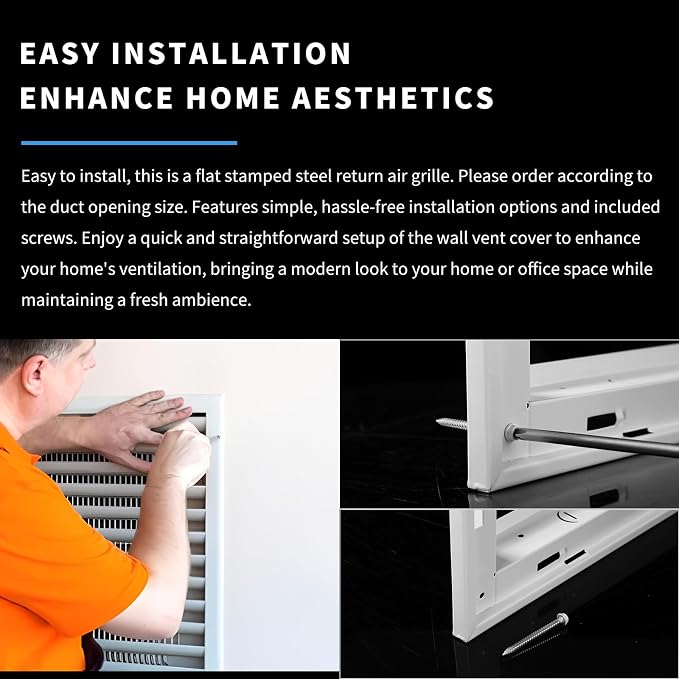 30'' x 20'' Return Air Grille Return Vent Cover - Image 5