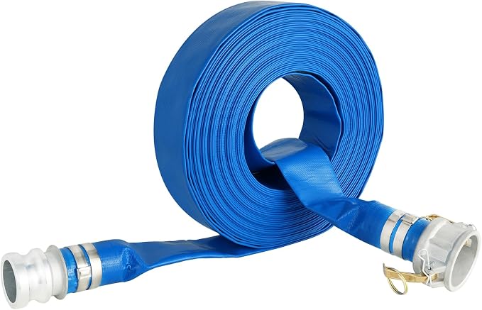 2" x 50 ft Backwash Hose for Swimming Pools, Heavy Duty PVC Water Lay Flat - Image 6