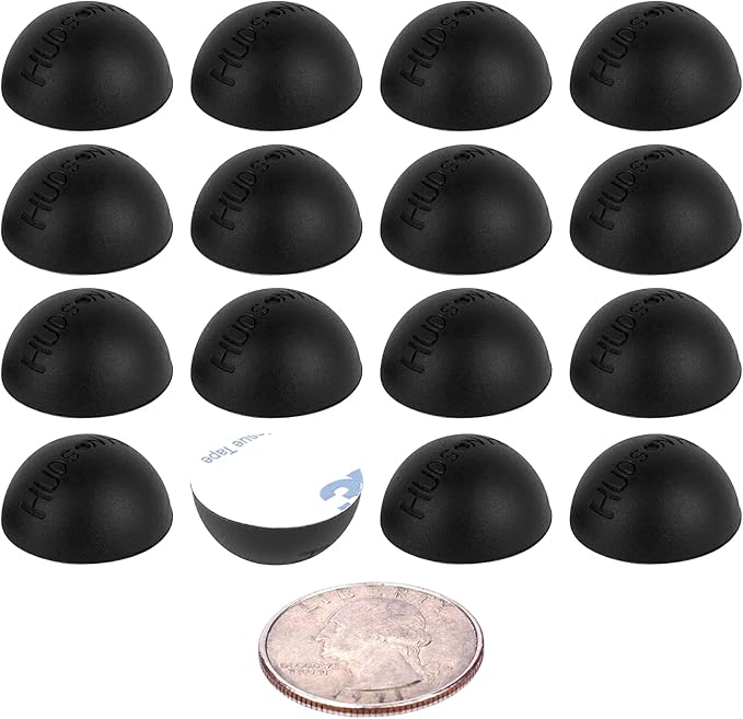 .75" Platinum Silicone Speaker Isolation Pads by HudsonHi-Fi
