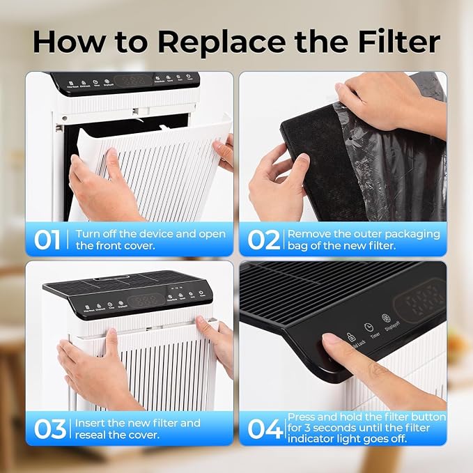 Genuine ET066 Air Purifier Replacement Filter - Image 7