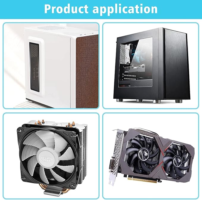 360x120mm PC Case Dust Mesh Filter, Magnetic Frame Computer Fan Dust Mesh PC - Image 7