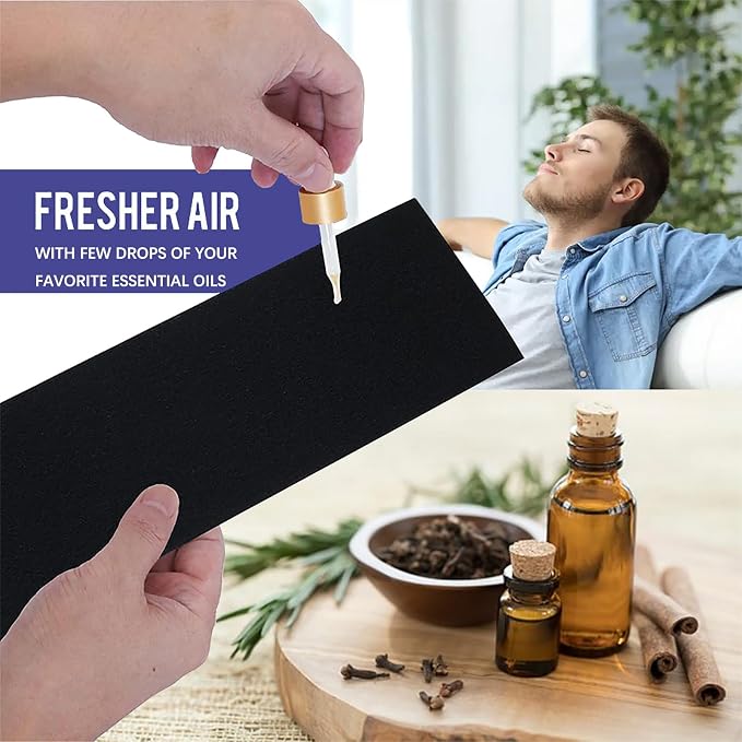 Air Vent Filter 4 x 12 Inch Activated Charcoal, Air Vent Floor Heater Carbon - Image 4