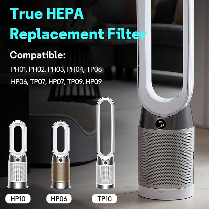 Leemone True HEPA+Carbon Filter 2-Pack Replacement - Image 3