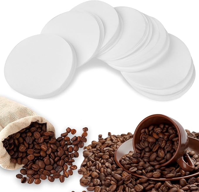 CEYAZYE 200 PCS Round Coffee Filter Paper, 56 mm Disposable Coffee Filters - Image 6