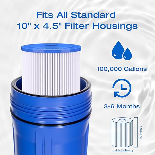 H&G Lifestyles Pleated Sediment Water Filter - Image 5