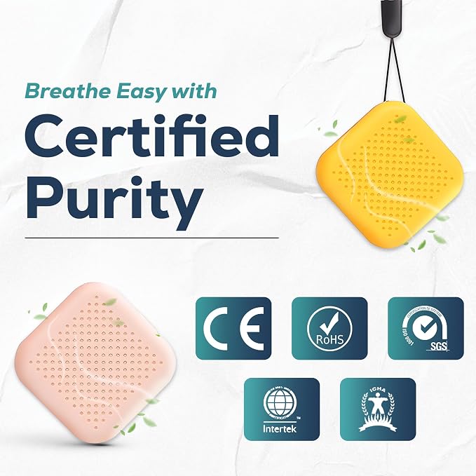 Portable Air Purifier for Travel, Car – Wearable/Neckless Filterless Ionic - Image 8