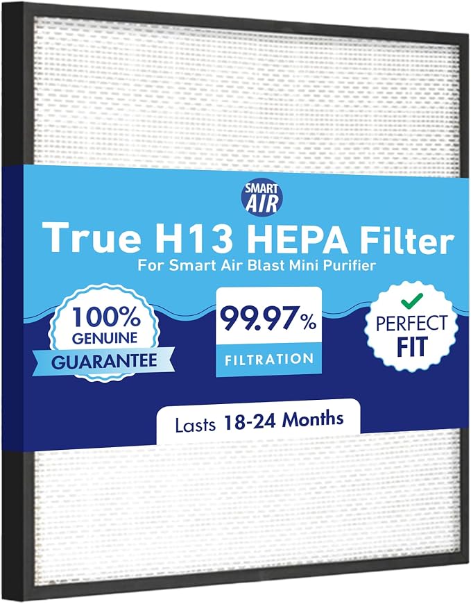 Smart Air Blast Mini Genuine Replacement HEPA Filter – 99.97% Particle by Unknown