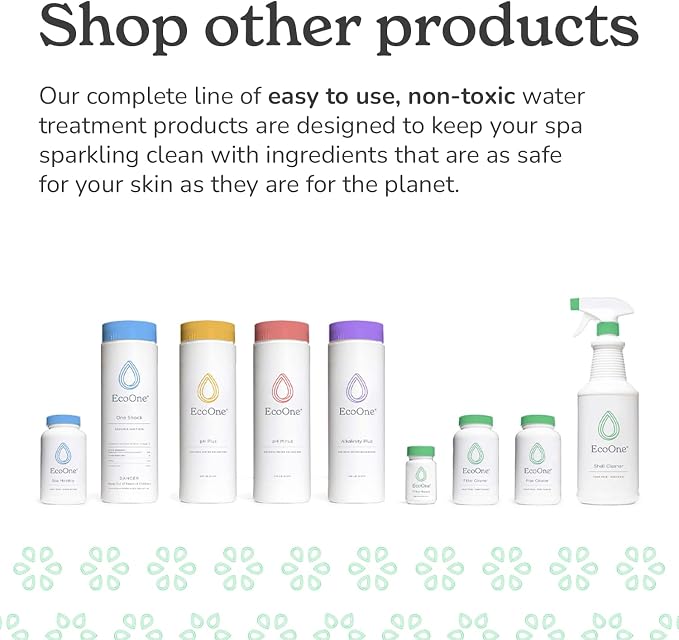 ecoone Filter Cleaner All-Natural Spa & Hot Tub Filter Cleaner | Foam-Free - Image 6