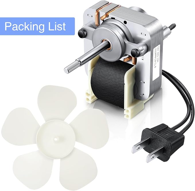 Frienda Universal Bathroom Vent Fan Motor Replacement Electric Motors Kit - Image 7