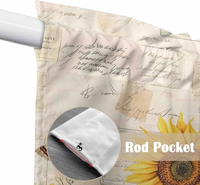 Yellow Sunflowers Swag Valances - Image 4