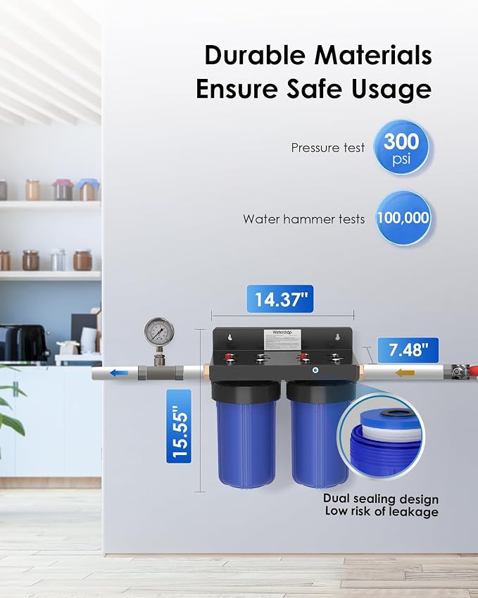 Waterdrop Whole House Water Filter System, - Image 5