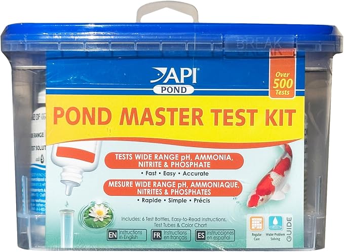 API POND MASTER TEST KIT Pond Water Test Kit 500-Test by API