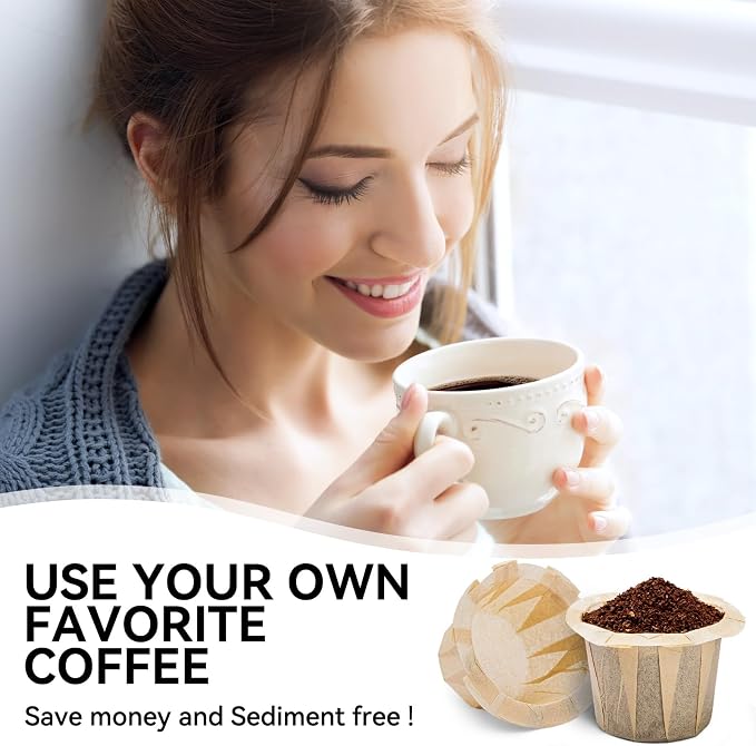 100 Count Fanativita K Cup Coffee Filters Disposable - Image 6