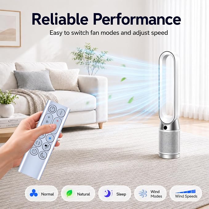 ZWP Replacement for Dyson Fan Remote, for Dyson HP04 HP05 HP07 HP09 HP4A Pure - Image 7
