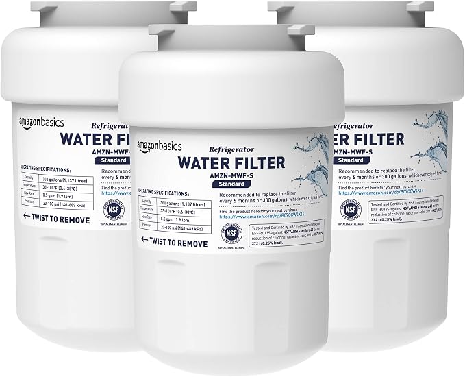Amazon Basics Replacement Water Filter Cartridge Compatible by AmazonBasics