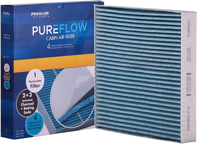 PUREFLOW PC99452X Cabin Air Filter | Fits 2021-2026 Nissan Rogue 1.5L; by PremiumGuard