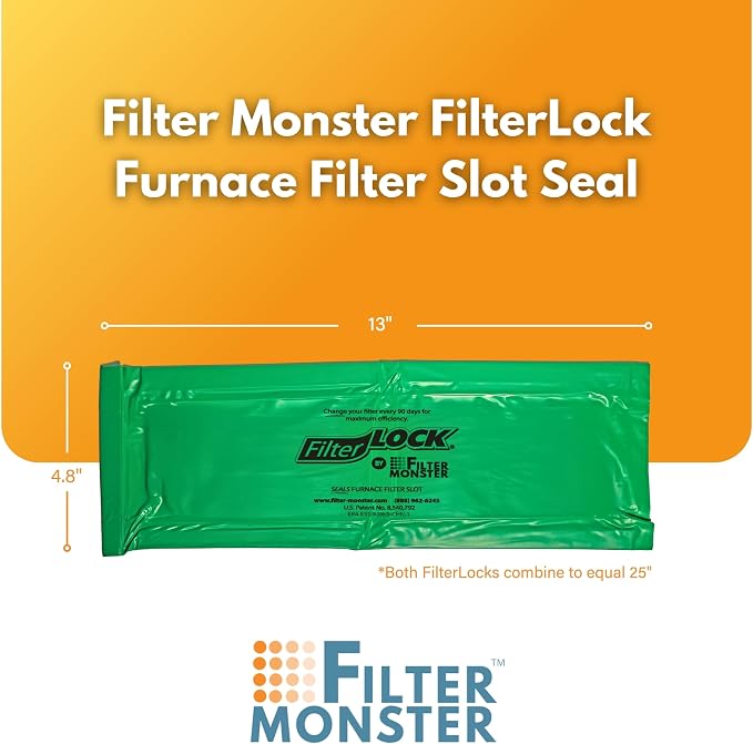 FilterLock Furnace Filter Slot Seal – Magnetic Seal Cover - Image 4