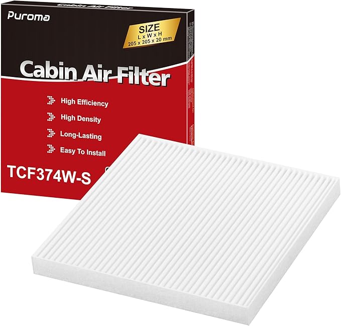 Puroma Cabin Air Filter, Replacement by Puroma