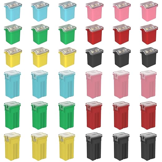 36Pcs Car Fuses Assortment Kit Automotive Tall/Standard and Low Profile Box - Image 6