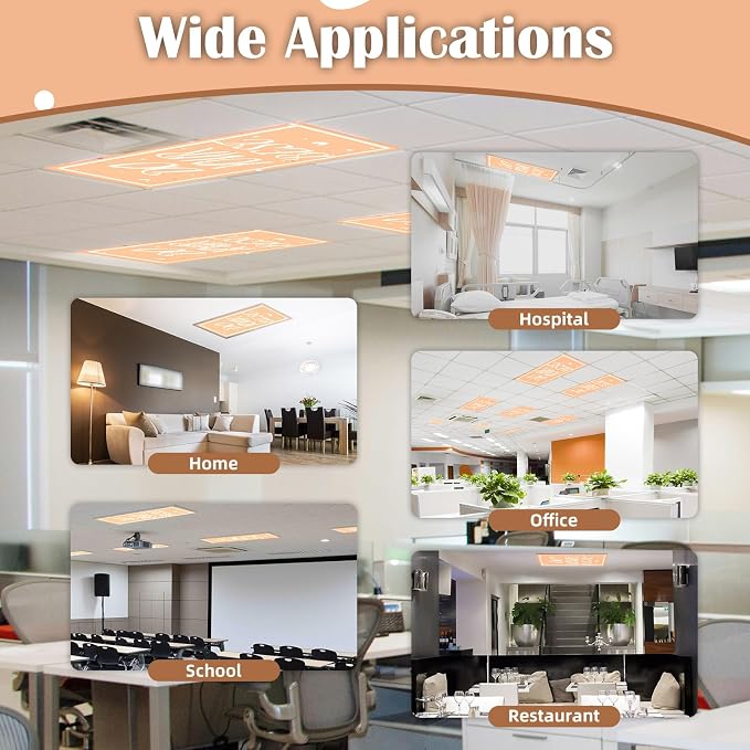 Fluorescent Light Covers -1PCS 4x2 Feet Classroom Covers - Image 7