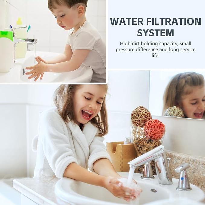 BLUERISE 5 Micron 10"x2.5" Wire Wound Whole House Water Filter Replacement - Image 8