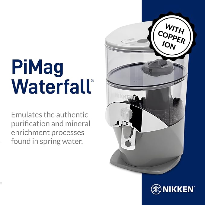 Nikken - PiMag Waterfall System - Advanced Ionic Filtration, Copper Particles - Image 2