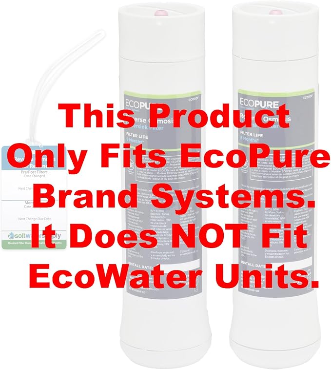 EcoPure Reverse Osmosis Filter Pair - Image 2
