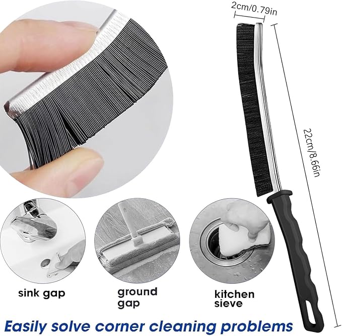 Crevice Cleaning Brush, New Multifunctional Cleaning Brush Tool, Bathroom Gap - Image 5