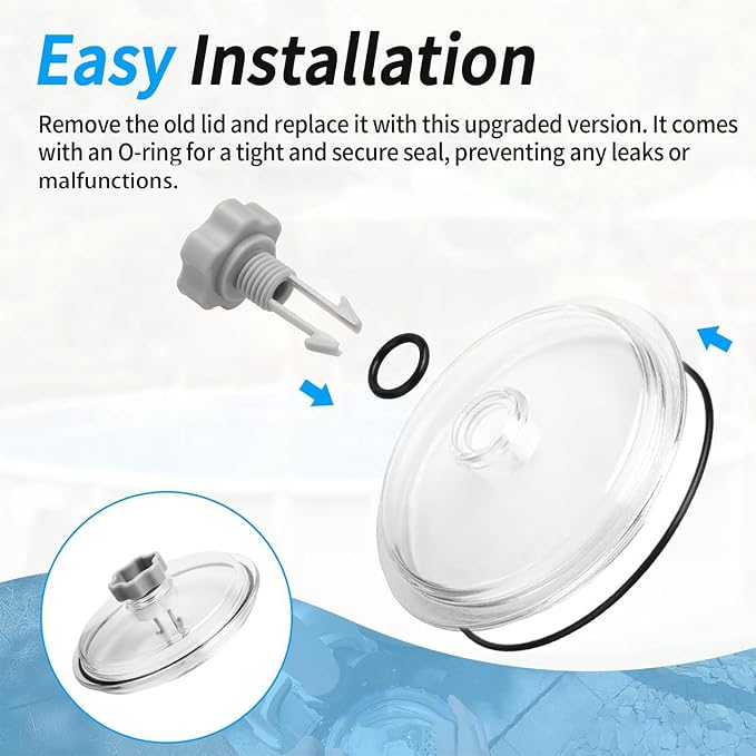 Pool Leaf Trap Cover Lid – Sand Filter Replacement Kit | Leaf Catcher - Image 9